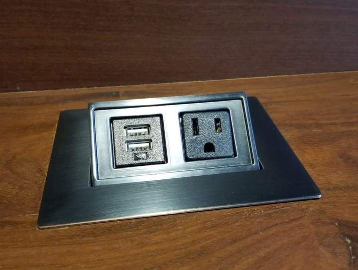 Recessed Electrical Outlet Doral